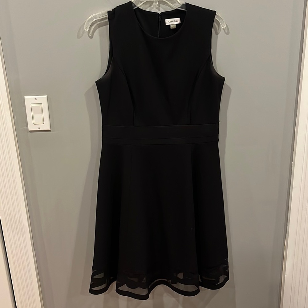 Calvin Klein black professional dress size 10